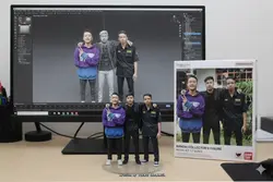 miniatur foto AI 3D