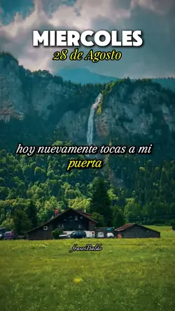 Miércoles 28 Agosto