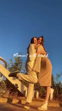 Moment with friend