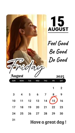 Friday, August 15