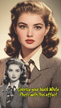 Colorize BW Photo