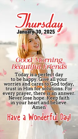 Thursday Jan 30
