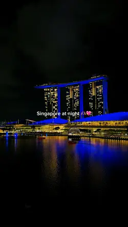Singapore at night 💖