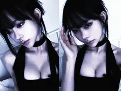 blue collage