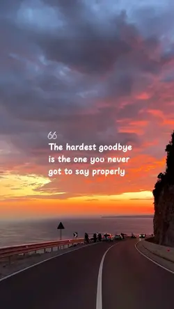 The hardest goodbye