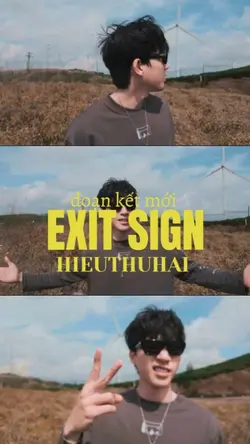 EXIT SIGN