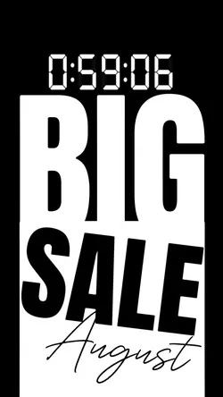 big sale august