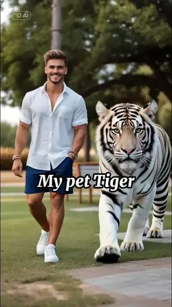 My pet tiger