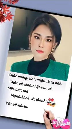 Chúcmừng sinhnhật vợ