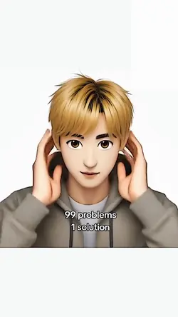 versi blonde cowok