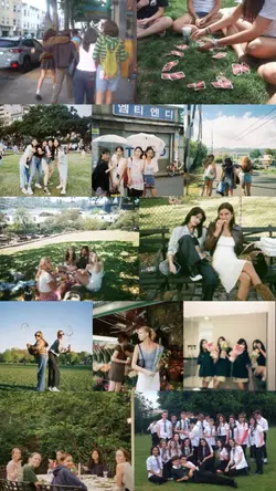 12 photos template