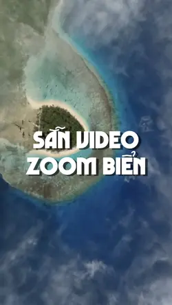 Sẵn video zoom biển
