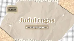 opening tugas video