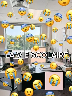 La vie scolaire 😭😨😠