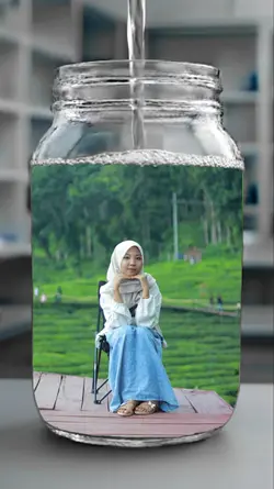 foto dalam botol