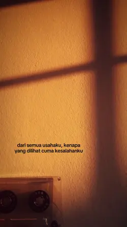 dari semua usahaku