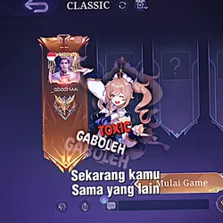 Ga boleh toxic 