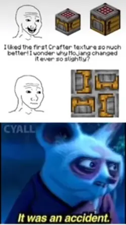 It was an accident
