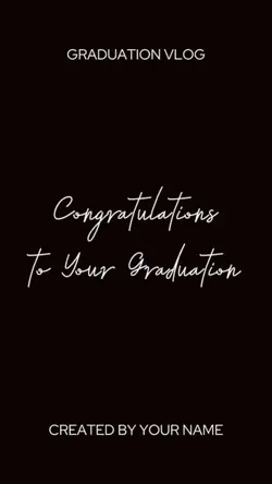 Cinematic Graduation