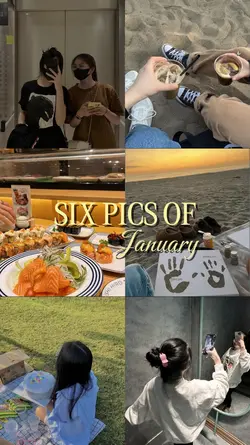 Six pics of january