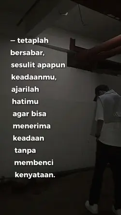 Tetap bersabar