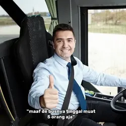 trend bus|teks bisa 
