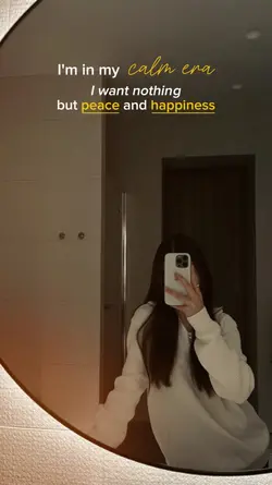 I'm in my calm era