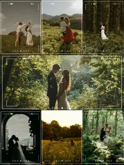 Wedding photo video