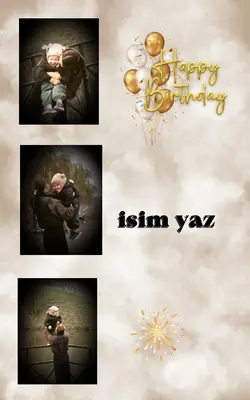 Doğum günü şablon