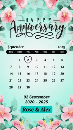 2 SEPTEMBER ANNIV