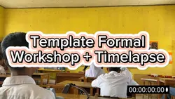 Time Lapse 10 menit.