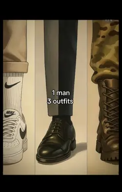 1man 3outfit 