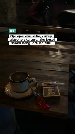 Ojo ajari aku setia 