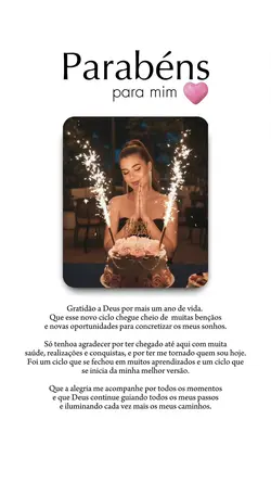 parabéns para mim
