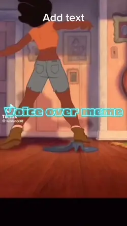 Voice over meme