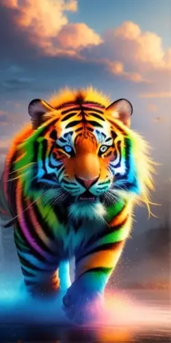 Rainbow tiger 