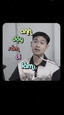 Dậy sớm đi làm 