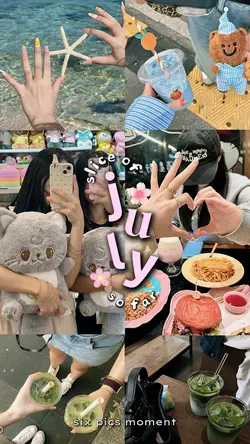 six pics moment July