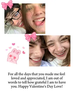 Valentine's message