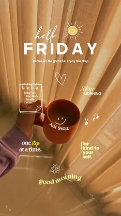 Hello Friday 🌼