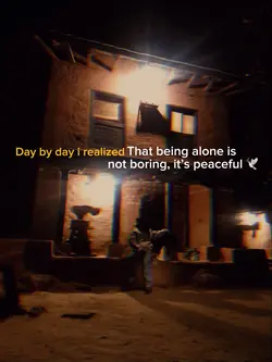 Alone is not boring