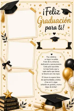 Feliz graduación