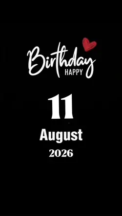 Hbd 11 July 2021