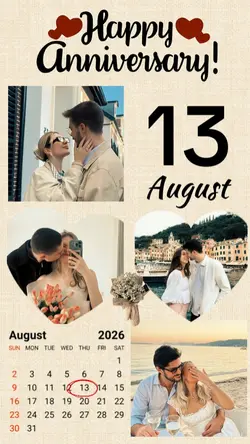 Anniversary 13 Augus