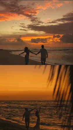 Beach couple pic