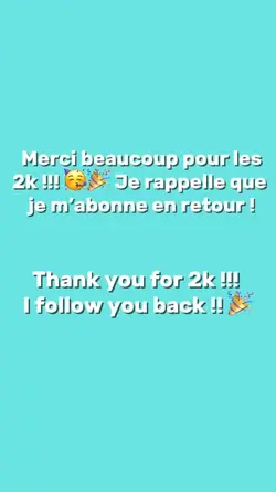 Merci ☺️ 
