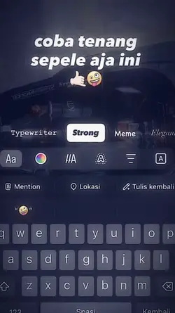 Coba Tenang Sepele