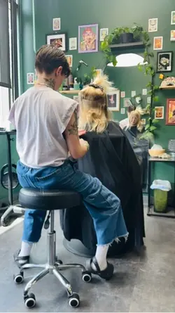 Hair transformation 