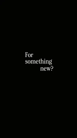 Something new! 