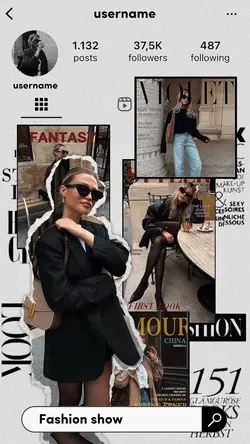 Fashion magazine 